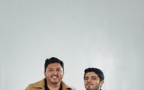 Alejandro Lalaleo y Diego Ulloa.