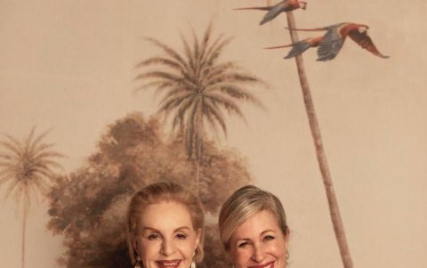 Carolina Herrera y Carmen Busquets en Latin American Fashion Summit 2019.