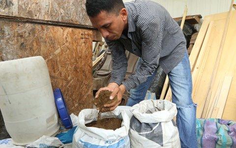 Finalmente se obtiene el compost que es entregado a las familias