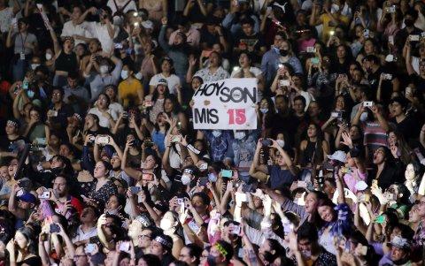 Fans de Morat en Guayaquil.