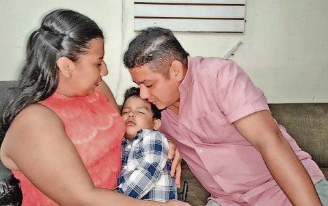 Sebastián nació seis días después de que se iniciara el confinamiento.