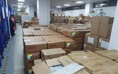 En el primer trimestre de 2022, una bodega del Teodoro Maldonado contaba con insumos y fármacos que antes no había.