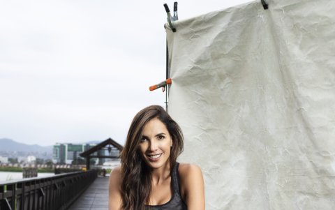 Corre, nada y monta bicicleta.