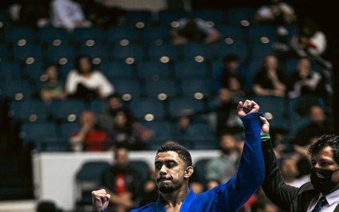 Gabriel Oliviera, atleta brasileño cinturón negro que compite en la élite de esta disciplina a nivel mundial.