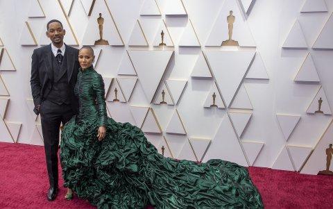 Will Smith y su esposa.