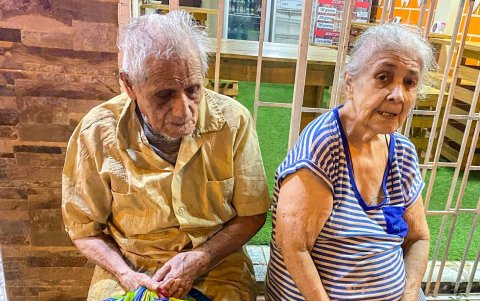 Situación. La pareja fue encontrada en situación de vulnerabilidad.