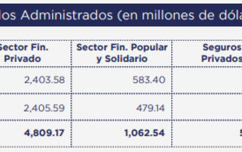 Desglose de los recursos del fondo.