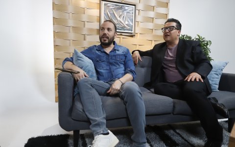 Los artistas hace tiempo que conversaban acerca de la posibilidad de trabajar juntos.