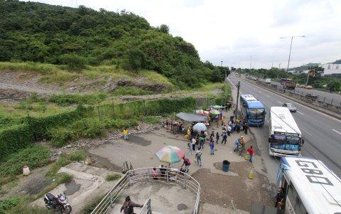 Se prevé que en la terminal operen cinco cooperativas de transporte. Ahora, sin embargo, el panorama es ese, el de siempre.