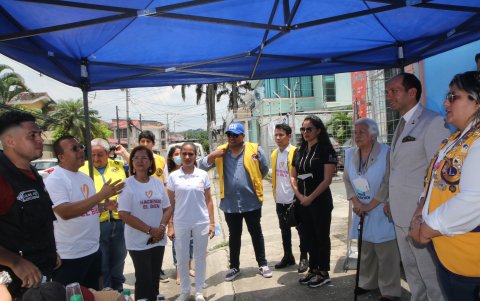 Las autoridades se unieron para hacer un evento muy agradable