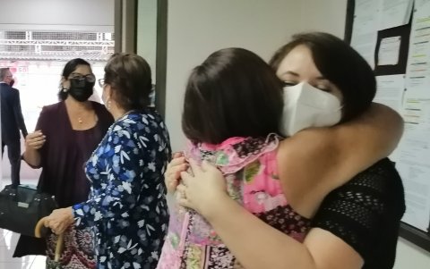 La primera reunión presencial de la congregación Guangala, al sur de Guayaquil, fue el sábado 2 de abril por la noche.