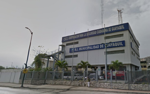 Edificio de la Corporación para la Seguridad Ciudadana de Guayaquil (CSCG), en la ciudadela Martha Bucaram de Roldós.