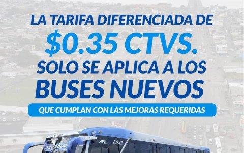 El municipio anunció el aumento del valor del pasaje