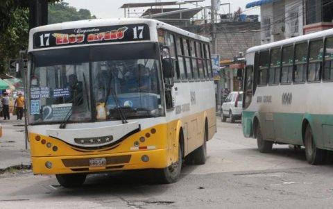 Algunos buses se evidencian en mal estado