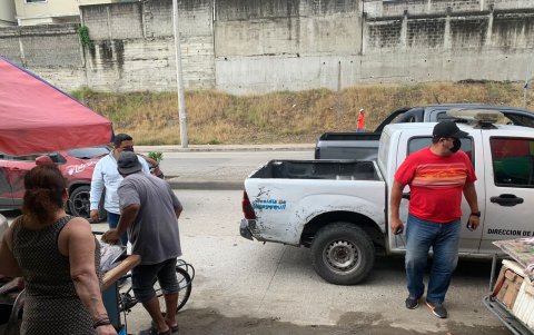 Los Rosales. Paulatinamente se recuperó el espacio en las calles.