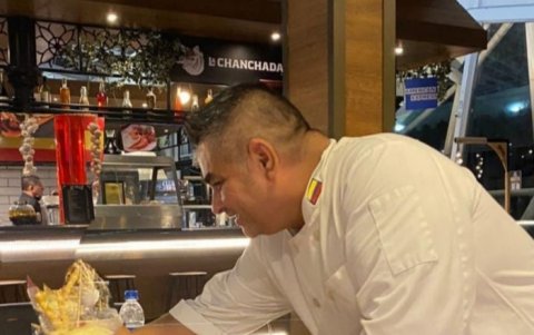 El chef Enrique Barzola, dueño del emprendimiento familiar Don Taco, restaurante que funciona en Mercado del Río.