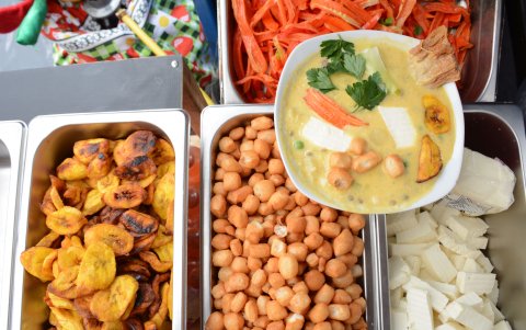 Así luce un plato de fanesca