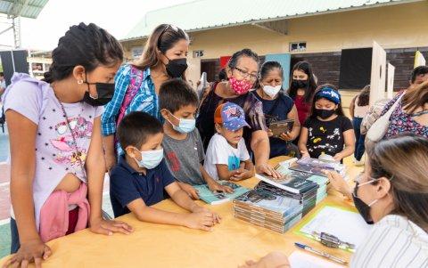 Decenas de menores de edad fueron beneficiados.