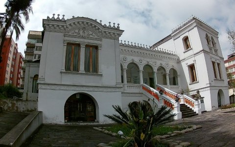 Palacio Alhambra. En la actualidad alberga al Museo Nacional de Historia del Ecuador.