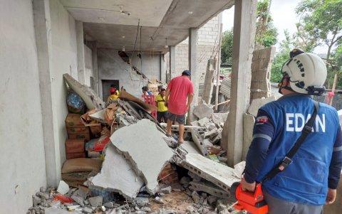 Personal de EDAN realizó la inspección del lugar