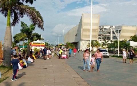 Destino.- Uno de los atractivos de Esmeraldas es el destino Las Palmas.
