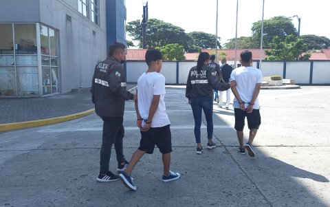 Detención. Se han egistrado 8.458 causas por faltas cometidas por menores de edad. De ellas, 1.574 son de Guayas.