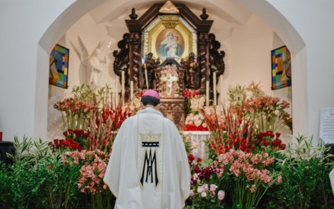 Los fieles podrán recorrer hasta fin de mes el santuario, en la que se ha denominado ‘La ruta del peregrino’.