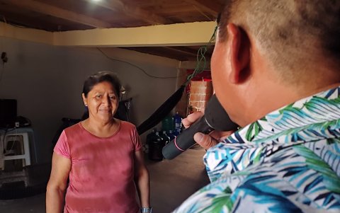 Homenaje. En Playas se ofrecieron serenatas.