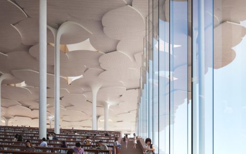 Pekín. Será claramente diferente de las bibliotecas convencionales, y una referencia para el diseño y las tecnologías constructivas de los futuros edificios de este tipo.