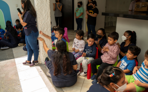 Colaboración. Las actividades con los niños se realicen frecuentemente.