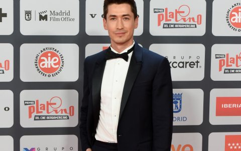 Juan Pablo estuvo en los premios Platino del Cine Iberoamericano.