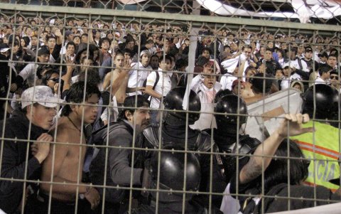 La barra brava de Liga de Quito también ha generado algunos incidentes.