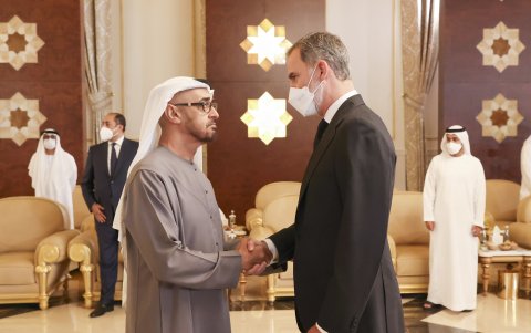 El monarca mantiene buenas relaciones con este país.