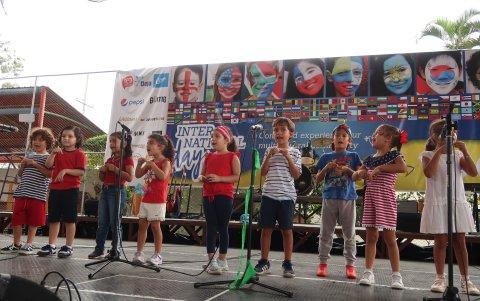 Niños y jóvenes presentaron su shows
