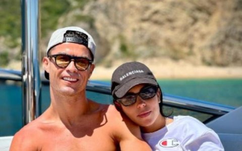 La pareja en Portugal.