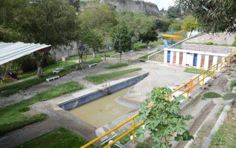 Adicional. La piscina de San Antonio también fue afectada por el problema.