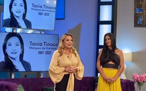 Úrsula Strenge con Michela Pincay.