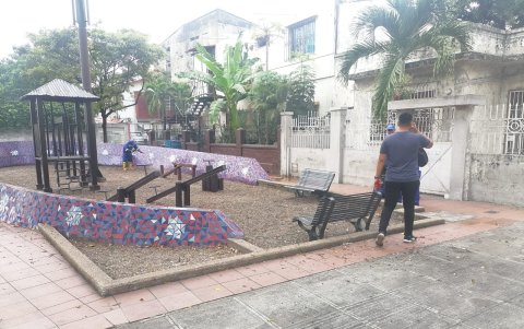 Efecto. En el espacio se retiraron materiales.