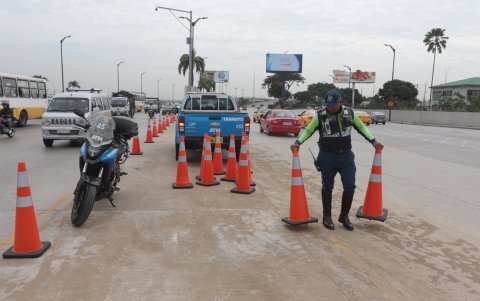Los agentes de la ATM estuvieron presentes