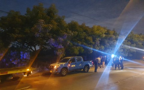 A la altura del Parque Samanes un agente ATM fue baleado
