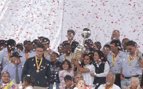 La Copa Libertadores es uno de los mejores recuerdos para Paúl Ambrossi.