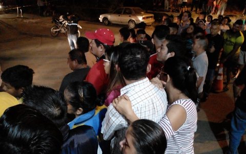 Los moradores de la zona quedaron consternados por el suceso