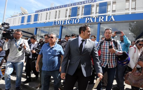 Ronny Aleaga fue legislador por la alianza UNES, afín al correísmo.