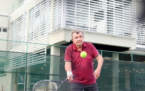 Pasión por el tenis.