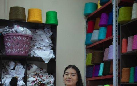 Sisa Morocho en su atelier.