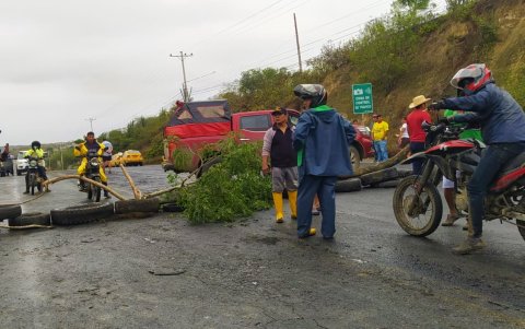 Uno de los cierres en la Ruta del Spondylus.