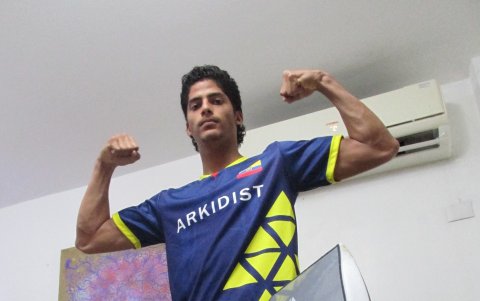 Jericco busca apoyo económico para poder estar en el campeonato del mundo en Portugal.