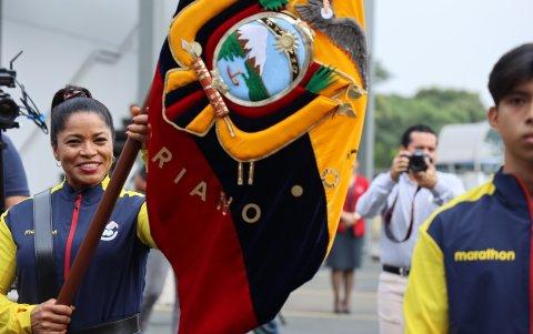 Alexandra recibió el viernes pasado la designación como abanderada para Valledupar.