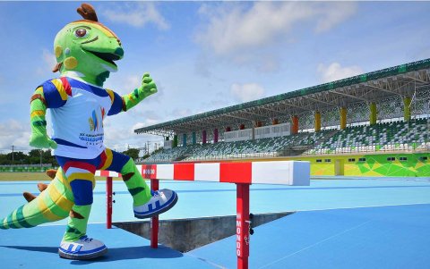 Una iguana que lleva por nombre Guatapí será la imagen de estos Juegos.