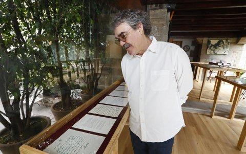 Muestra. El hijo del escritor colombiano Gabriel García Márquez, Gonzalo García Barcha, posa en entrevista con Efe hoy, en Ciudad de México (México)